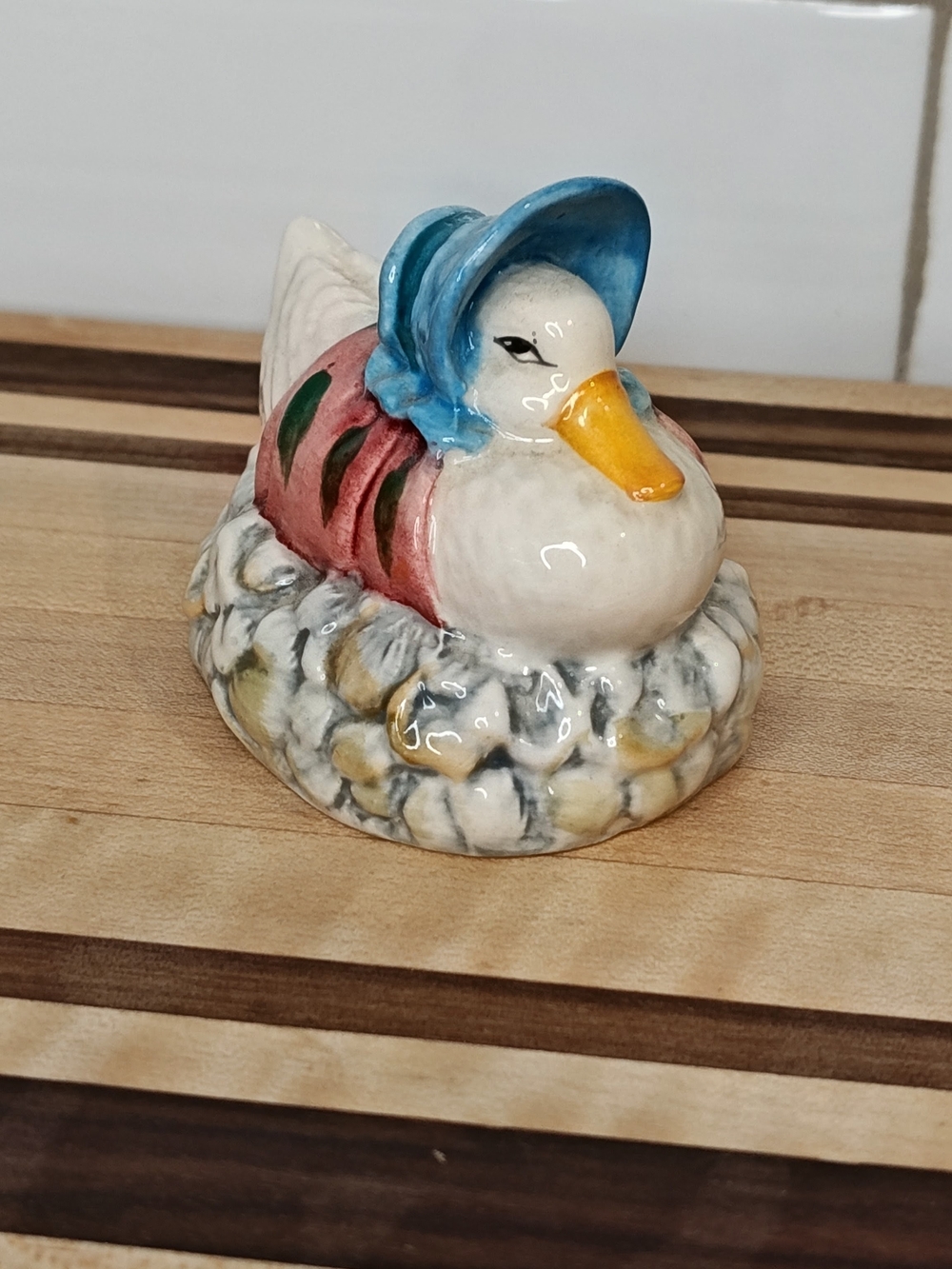 Beatrix Potter Jemima Puddleduck Made A Feather Nest Bewick England 1983 F Warne